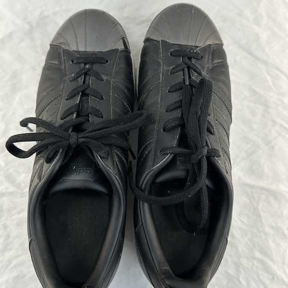 Adidas Superstar Metallic Toe Leather Sneakers - Picture 6 of 10